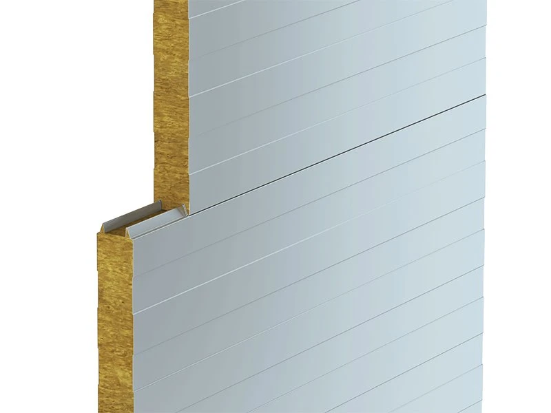 Fire Resistance Rock Wool Mineral Wool Sandwich Panel